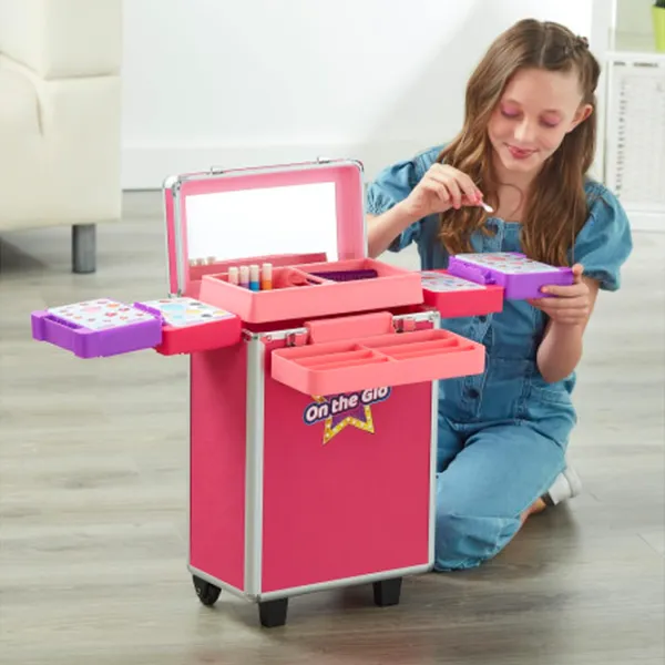 Креативный набор InstaGlam On The Glo Make-Up Trolley I07464 6+/ Разноцветный Красный photo 5