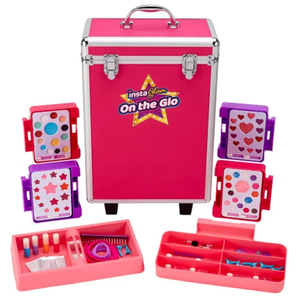 Креативный набор InstaGlam On The Glo Make-Up Trolley I07464 6+/ Разноцветный Красный photo 6