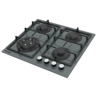 Plită încorporabilă pe gaz Wolser WL-BRD 6402 FFD Sticlă călită/ Gray