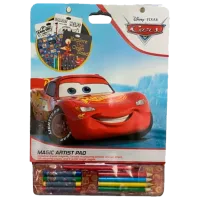 Set de creație Total Office Disney Cars Magic Artis Pad Dcr1911 3+/ Multicolor Multicolor