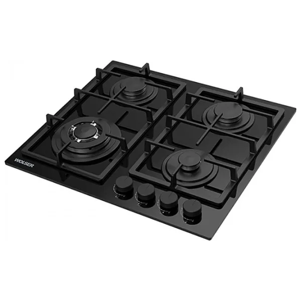 Plită încorporabilă pe gaz Wolser WL-BRD 6402 FFD Sticlă călită/ Black photo 2 Plită încorporabilă pe gaz Wolser WL-BRD 6402 FFD Sticlă călită/ Black photo 2