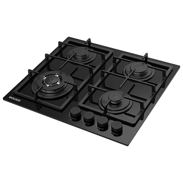 Plită încorporabilă pe gaz Wolser WL-BRD 6402 FFD Sticlă călită/ Black photo 2 Plită încorporabilă pe gaz Wolser WL-BRD 6402 FFD Sticlă călită/ Black photo 2