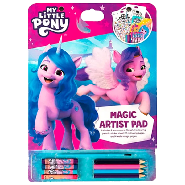 Set de creație Total Office My Little Pony Magic Artis Pad Mlt1911 3+/ Multicolor Multicolor photo 1