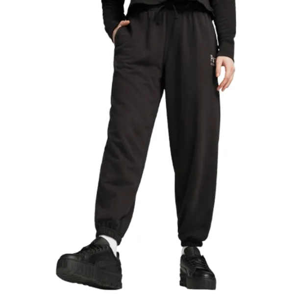 Спортивные брюки для женщин Puma Team Relaxed Sweatpants Tr XL/ Black photo 3