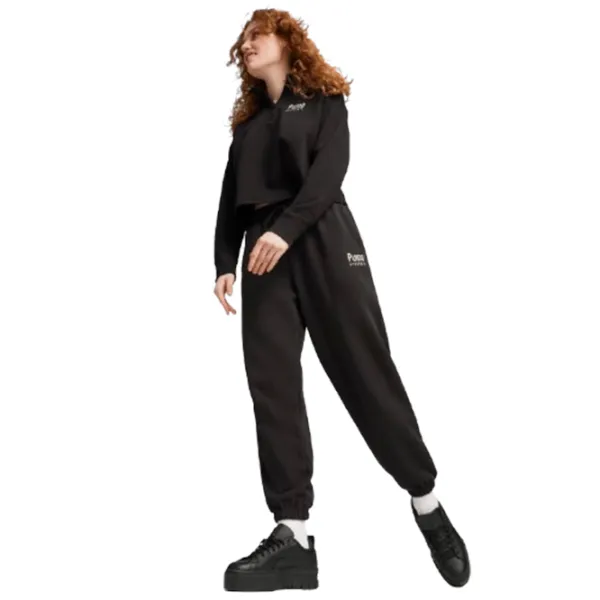 Спортивные брюки для женщин Puma Team Relaxed Sweatpants Tr XL/ Black photo 5