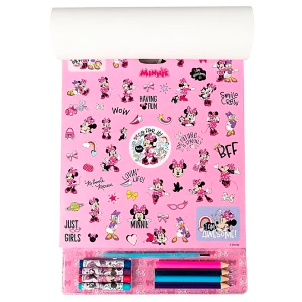 Set de creație Total Office Minnie Mouse Magic Mega Colouring Pad Mnn1911 3+/ Multicolor Multicolor photo 3