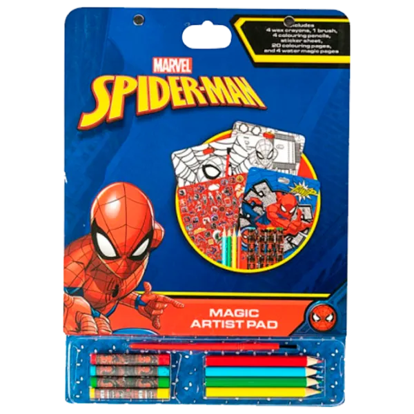 Set de creație Total Office Spider-Man Magic Artis Pad Spe1911 7+/ Multicolor Red photo 1