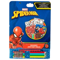 Set de creație Total Office Spider-Man Magic Artis Pad Spe1911 7+/ Multicolor Red