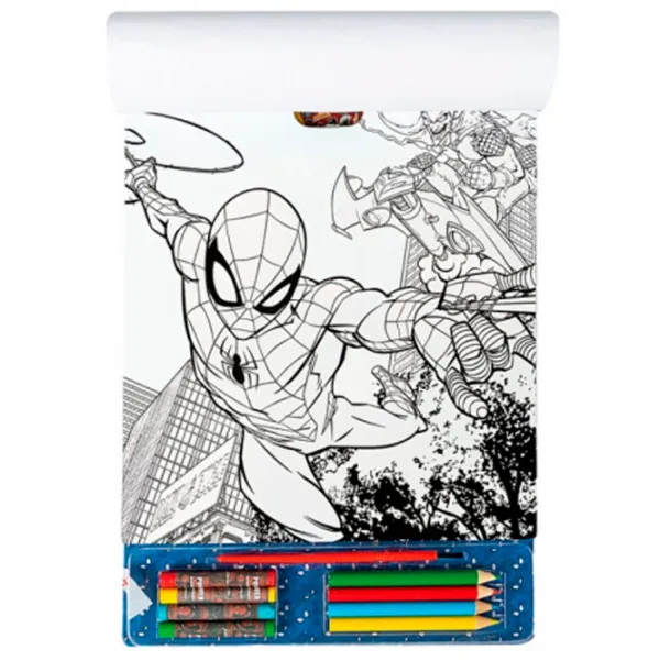 Set de creație Total Office Spider-Man Magic Artis Pad Spe1911 7+/ Multicolor Red photo 2