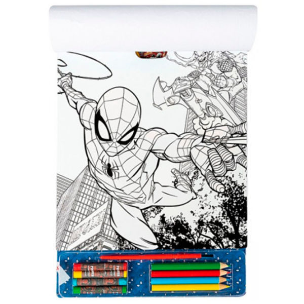 Set de creație Total Office Spider-Man Magic Artis Pad Spe1911 7+/ Multicolor Red photo 2