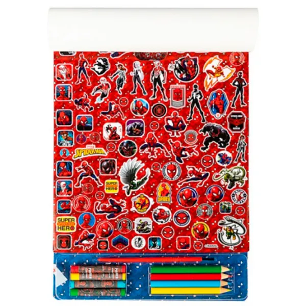 Set de creație Total Office Spider-Man Magic Artis Pad Spe1911 7+/ Multicolor Red photo 3