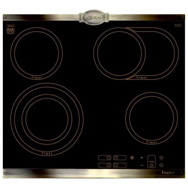 Plită încorporabilă electrică Kaiser KCT 6385 Em 6600 W/ Black photo 2