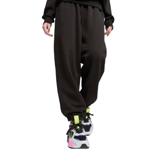 Pantaloni sportivi pentru femei Puma Downtown Relaxed Sweatpants Tr XS/ Black photo 2 Pantaloni sportivi pentru femei Puma Downtown Relaxed Sweatpants Tr XS/ Black photo 2