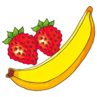 Креативный набор Quercetti Stencils Fruits & Vegetables 2612 4+/ Разноцветный Разноцветный photo 5