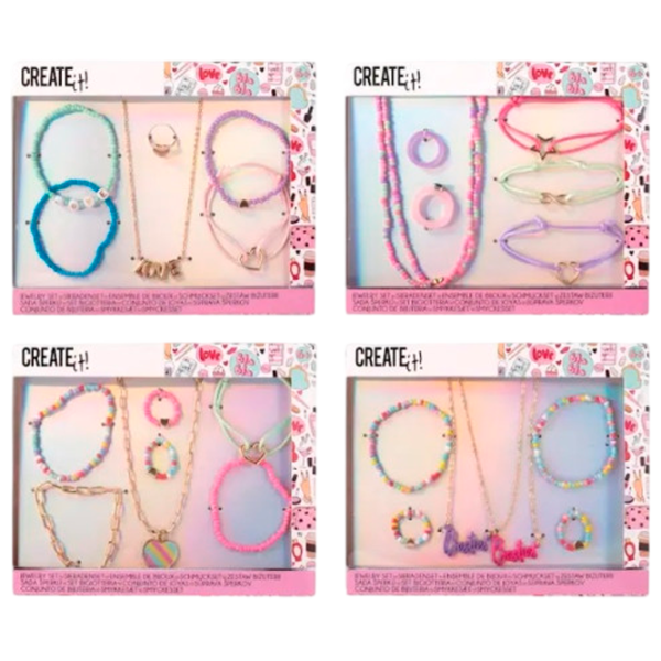 Set de creație Create it Jewelry Set 84553 8719668009318 6+/ Multicolor Multicolor photo 1
