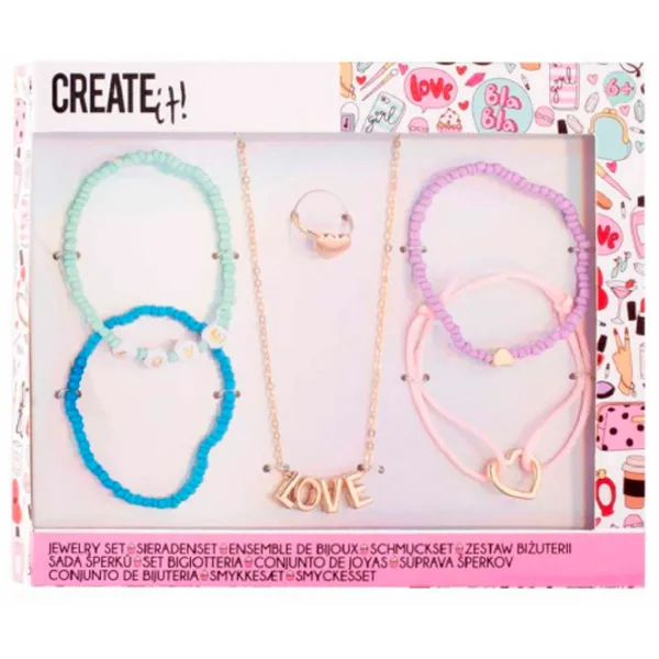 Set de creație Create it Jewelry Set 84553 8719668009318 6+/ Multicolor Multicolor photo 3