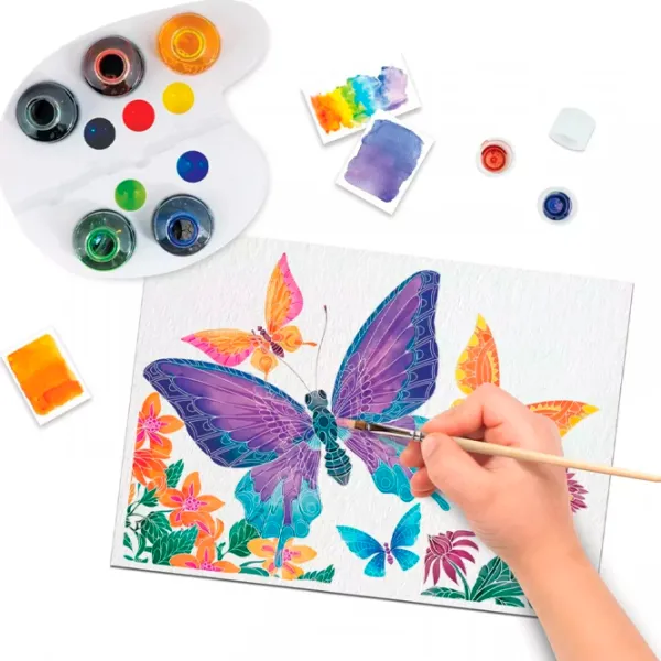 Set de creație As Kids Aquarelle Natura 1038-11035 7+/ Multicolor Multicolor photo 4 Set de creație As Kids Aquarelle Natura 1038-11035 7+/ Multicolor Multicolor photo 4