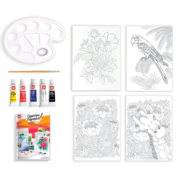 Set de creație As Kids Acrylic Natura 1038-11036 10+/ Multicolor Multicolor photo 2