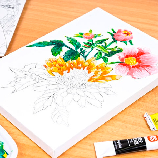 Set de creație As Kids Acrylic Natura 1038-11036 10+/ Multicolor Multicolor photo 3