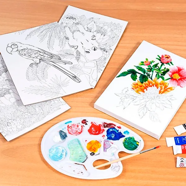 Set de creație As Kids Acrylic Natura 1038-11036 10+/ Multicolor Multicolor photo 4