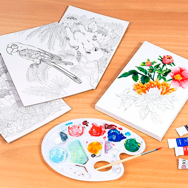 Set de creație As Kids Acrylic Natura 1038-11036 10+/ Multicolor Multicolor photo 4