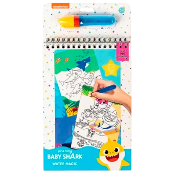 Set de creație Total Office Water Magic Baby Shark Bbs31005 3+/ Multicolor Multicolor photo 1
