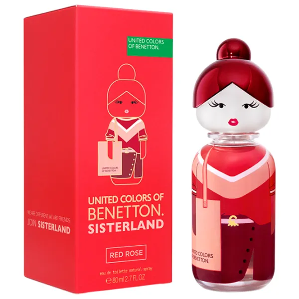 Парфюм для женщин Benetton RED ROSE Туалетная вода / Фруктовый photo 1 Парфюм для женщин Benetton RED ROSE Туалетная вода / Фруктовый photo 1