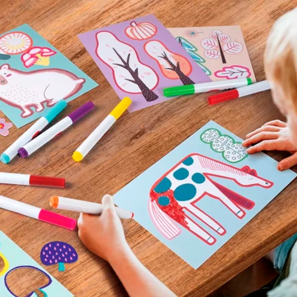 Set de creație As Kids Art My First Markers 1038-21062 2+/ Multicolor Multicolor photo 5