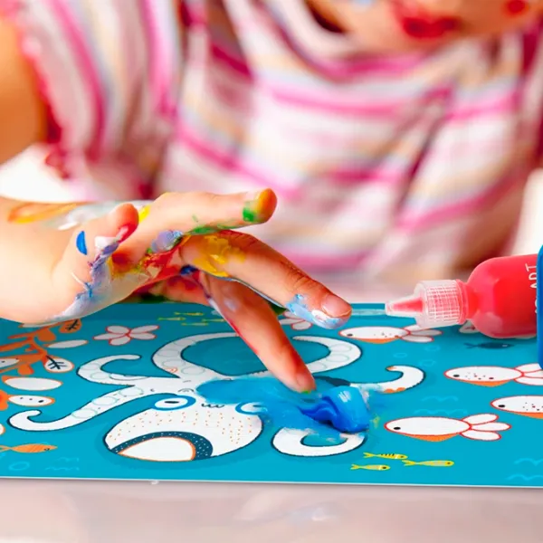 Set de creație As Kids Art My First Finger Paints 1038-21063 3+/ Multicolor Multicolor photo 6 Set de creație As Kids Art My First Finger Paints 1038-21063 3+/ Multicolor Multicolor photo 6