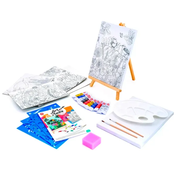 Set de creație As Kids Acrylic Art Studio 1038-82021 7+/ Multicolor Multicolor photo 2 Set de creație As Kids Acrylic Art Studio 1038-82021 7+/ Multicolor Multicolor photo 2