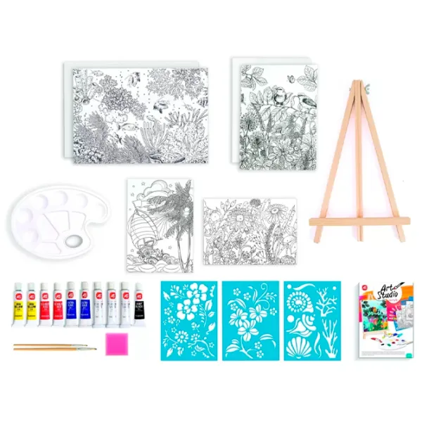 Set de creație As Kids Acrylic Art Studio 1038-82021 7+/ Multicolor Multicolor photo 3 Set de creație As Kids Acrylic Art Studio 1038-82021 7+/ Multicolor Multicolor photo 3