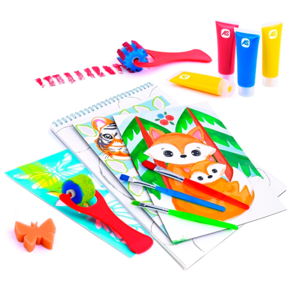 Set de creație As Kids JUNIOR Art Studio 1038-82038 4+/ Multicolor Multicolor photo 2