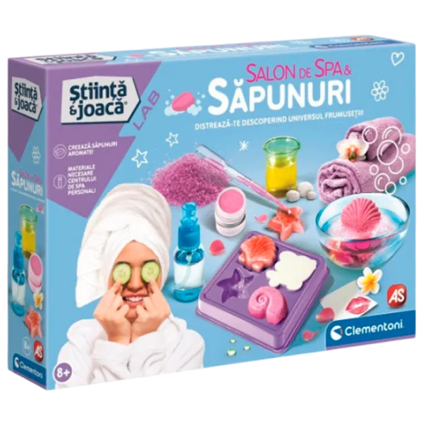 Set de creație As Kids Știință & Joacă Spa & Săpunuri Aromate 1026-50350 8+/ Multicolor Multicolor photo 1