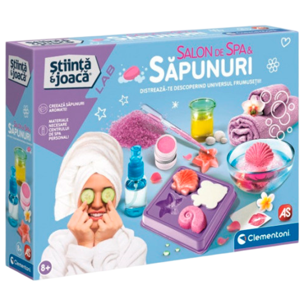 Set de creație As Kids Știință & Joacă Spa & Săpunuri Aromate 1026-50350 8+/ Multicolor Multicolor photo 1