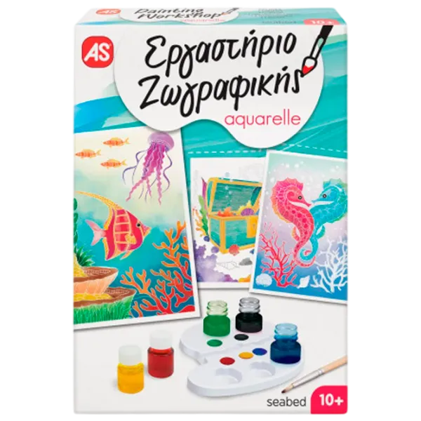 Set de creație As Kids Aquarelle Fundul Mării 1038-11024 10+/ Multicolor Multicolor photo 1 Set de creație As Kids Aquarelle Fundul Mării 1038-11024 10+/ Multicolor Multicolor photo 1