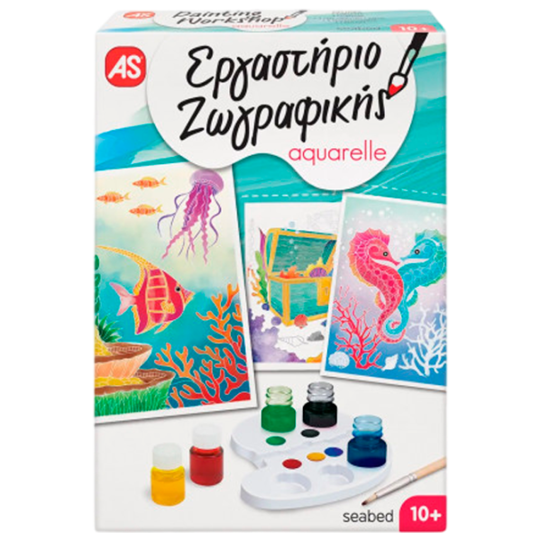 Set de creație As Kids Aquarelle Fundul Mării 1038-11024 10+/ Multicolor Multicolor photo 1 Set de creație As Kids Aquarelle Fundul Mării 1038-11024 10+/ Multicolor Multicolor photo 1