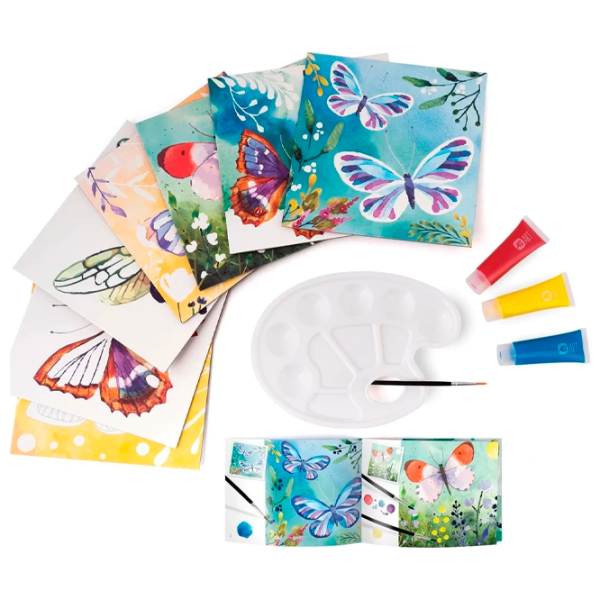 Set de creație As Kids Art Watercolors Butterflies 1038-21053 3+/ Multicolor Multicolor photo 3 Set de creație As Kids Art Watercolors Butterflies 1038-21053 3+/ Multicolor Multicolor photo 3