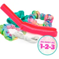 Set de creație Wecool do-it-yourself Scruncheeze Loom 111203 6+/ Multicolor Multicolor photo 2