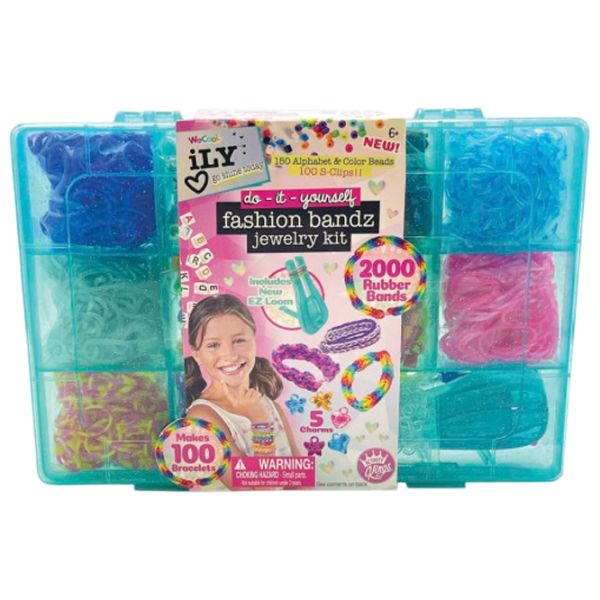 Креативный набор Wecool do-it-yourself Fashion Bandz Jewelry Kit 112221 6+/ Разноцветный Разноцветный photo 1 Креативный набор Wecool do-it-yourself Fashion Bandz Jewelry Kit 112221 6+/ Разноцветный Разноцветный photo 1