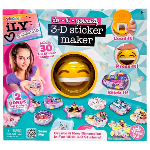 Креативный набор Wecool do-it-yourself 3D Sticker Maker 112665 6+/ Разноцветный Разноцветный photo 1