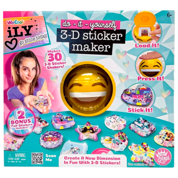Креативный набор Wecool do-it-yourself 3D Sticker Maker 112665 6+/ Разноцветный Разноцветный photo 1