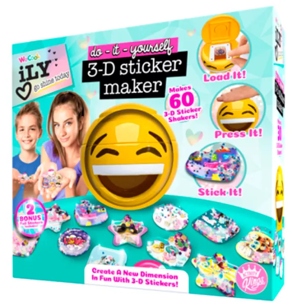 Креативный набор Wecool do-it-yourself 3D Sticker Maker 112665 6+/ Разноцветный Разноцветный photo 3
