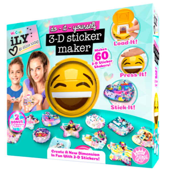 Креативный набор Wecool do-it-yourself 3D Sticker Maker 112665 6+/ Разноцветный Разноцветный photo 3