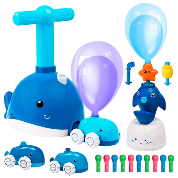 Set de creație ICOM Power Ballon Dolphin 7163050 3+/ Multicolor Blue photo 1