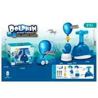 Set de creație ICOM Power Ballon Dolphin 7163050 3+/ Multicolor Blue photo 2