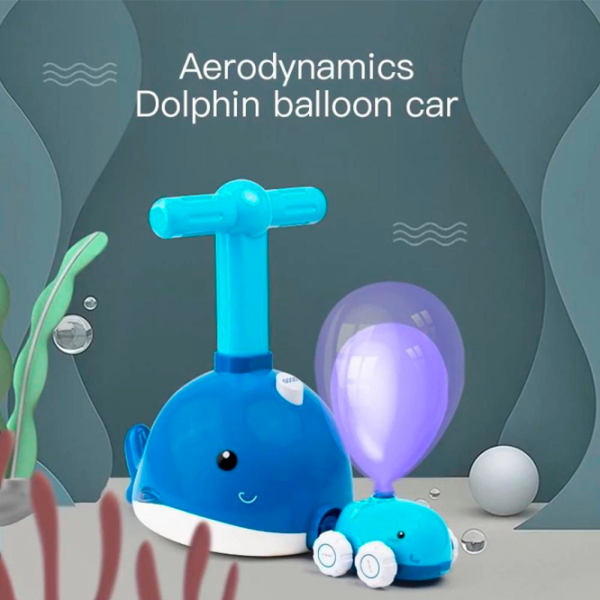 Set de creație ICOM Power Ballon Dolphin 7163050 3+/ Multicolor Blue photo 7