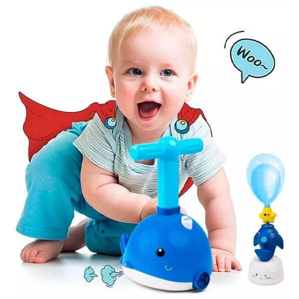 Set de creație ICOM Power Ballon Dolphin 7163050 3+/ Multicolor Blue photo 8