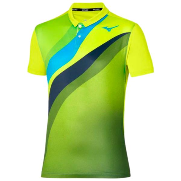 Tricou polo pentru bărbați Mizuno Release Shadow Green photo 1 Tricou polo pentru bărbați Mizuno Release Shadow Green photo 1
