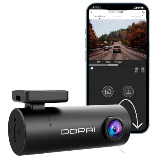 Cameră Auto DDPai Mini Pro CMOS/ Black photo 4