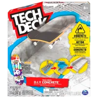 Set jucării Spin Master Tech Deck D.I.Y. Concrete 6063132 6+/ Multicolor Black